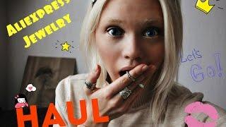 Jewelry HAUL: trends for Winter 2018 from AliExpress