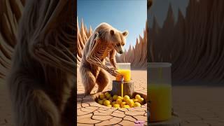 Hungry Bear's Genius Chicken Trap  You Won’t Believe This#bear #viralvideo #animals #shorts