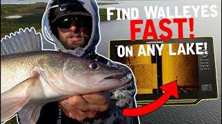 How to FIND & CATCH Walleyes FAST on ANY LAKE!