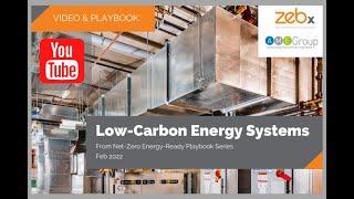 Low Carbon Energy Systems