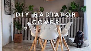 INTERIOR DIY RADIATOR COVER | dining room makeover