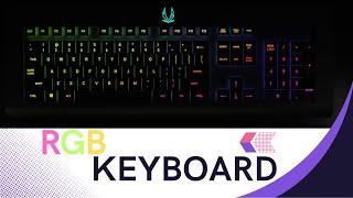 RGB keyboard | 3D Product Advertisement | Blender