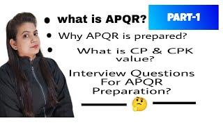 What is APQR? how to calculate cp & Cpk value. #apqr #job #interview #pharma #qa #fresher