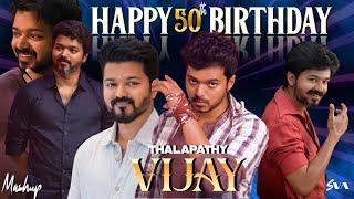 Thalapathy Vijay Birthday Mashup 2024 | Thalapathy 50th Birthday | Sva media