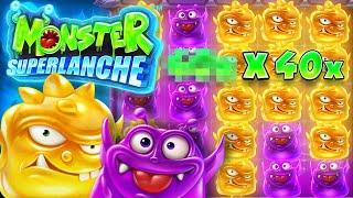 TOP SYMBOL CONNECTED ON MONSTER SUPERLANCHE… HUGE MULTI!? (Bonus Buys)