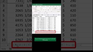 Format multiple sheets at once. You can also add formulas and text. #excel #workhacks