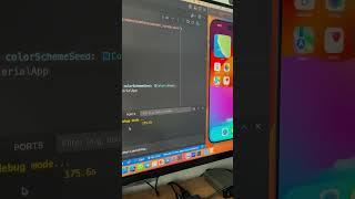 Jugando un rato con Flutter #flutterdev #flutter #dart #google #shorts