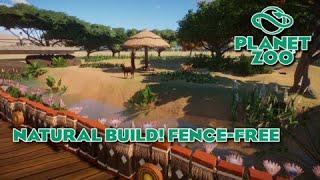 Realistic nyala display - FENCE FREE! | Planet Zoo speed build