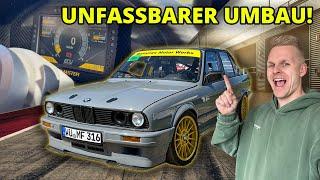 Dieser E30 wiegt nur 950kg mit einem V8 Motor? Wir testen ihn auf dem Nürburgring!