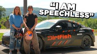 Lia Block Drives Claire Williams in a Rally Car!