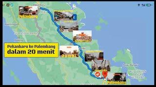 Pekanbaru - Palembang [ in 20 minutes ] #perjalanan #lintassumatera