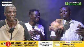 UPDATE ON AKAWEI THE BLIND MAN, GALAMAN RECEIVED CASH FROM FRIENDS & PARTNERS OF JAHBLESS MULTIMEDIA