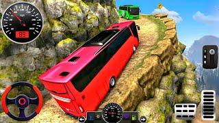 Bus Simulator: Death Road #3 -  Real Uphill Coach Bus Driving Simulator 2025 : Android Gameplay