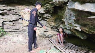 The homeless boy accidentally met a poor girl in a cave in the same situation as him / HomelessBoyVN