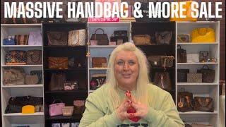 MASSIVE HANDBAG & MORE SALE