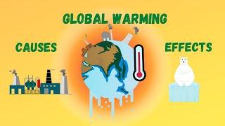 Global Warming  | Facts for Kids | Causes and Effect of Global Warming