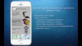 Mobile eCommerce Applications for AbanteCart Platform