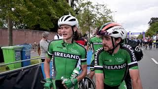 Adam Ward and Ben Healy Interview - Road World Championships 2021