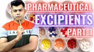 PHARMACEUTICAL EXCIPIENTS I PART-1 I HINDI