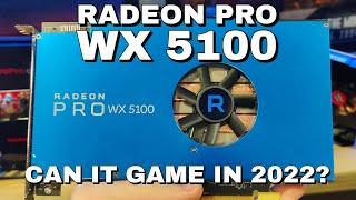 Beyond FirePro: Radeon Pro WX 5100 Overclocked Gaming