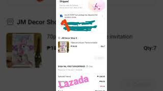 How to track your Lazada order/parcel on lazada app?  #lazadaph #lazada  #lazadaphilippines