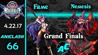 AniClash 66 - Fame (Mai) vs Nemesis (Nine, Terumi, Mu) Grand Finals Blazblue CF