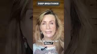 DEEP BREATHING to help depression.