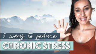 Chronic Stress CAUSES Eczema!? 5 Ways to Reduce Stress // Michelle Mills