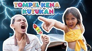 LEIKA SAW TOMPEL BEING CURSED OF CANNOT SPEAK ANYTHING FOR A WHOLE DAY!  FUNNY KIDS DRAMA