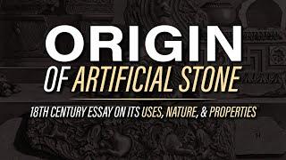 The Antiquity of Manufactured Stone  - Year 1770 | Audiobook