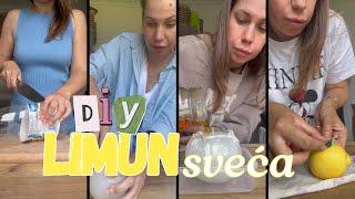 TIK TOK compilation - DIY Candle Mold - Lemon Candle - Kalup za Limun sveću