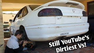 IT'S FINALLY TURBO VS TIME! Skid Ute Diff Swap Part 1! ft. a few legends