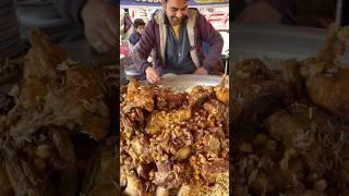 Huge Amount of Golden Beef Pulao | Mountain of Beef Pulao | Street Food of Peshawar