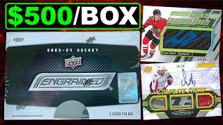 RETURNS AFTER 4 YEARS! - 2023-24 Upper Deck Engrained Hockey Hobby Box Break