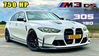 BMW M3 CS 750HP // REVIEW on Autobahn