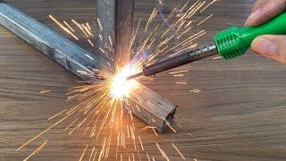 How to make a simple welding machine at home! Genius invention