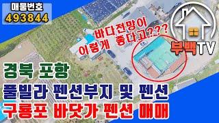 [전원주택매매] (경북) 포항 구룡포 펜션 및 풀빌라펜션부지/오션뷰/바닷가 인근