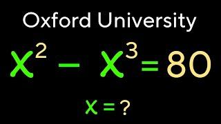 A very tricky Oxford University Admission Algebra Exam | Entrance Aptitude Test | Find x!!