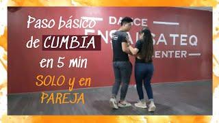 COMO BAILAR CUMBIA - Pasos básicos de cumbia (Individual y en pareja) EXPLICADO paso a paso