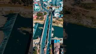 Flying high over kupondole Bridge