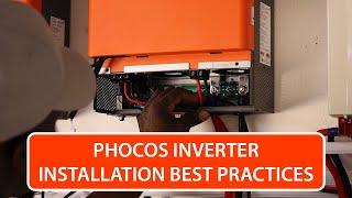 Phocos Any-Grid Inverter Installation Best Practices