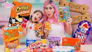 PROBANDO PRODUCTOS EXTRAÑOS AMERICANOS CON MI SOBRINA | MIS PASTELITOS