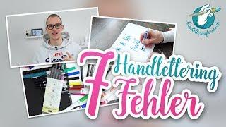 Handlettering | 7 Fehler, die du unbedingt vermeiden solltest!