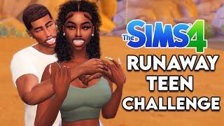 !! NEW LP!! Just the Two of Us  | RUNAWAY TEEN CHALLENGE EP. 1 // The Sims 4 LP