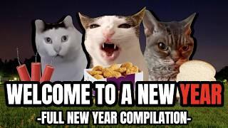 Cat MEMES: WELCOME TO A NEW YEAR - FULL NEW YEAR COMPILATION