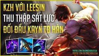 TOP 1 Lee Sin KZH Show Diễn Kĩ Năng Áp Đảo Kayn Thách Đấu Hàn Với Giáo Án Lee Sin Thu Thập Sát Lực