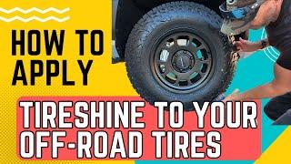  EASY Off-Road Tire Shine! (How To Step-by-Step Guide) 