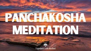 10 minute Guided Pancha Kosha Meditation for Peace | Yogalates with Rashmi