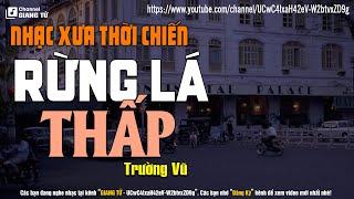 RỪNG LÁ THẤP - Trường Vũ (Nhạc Xưa Thời Chiến) | Nhạc Vàng Xưa Bất Hủ Một Thời