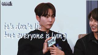 It's don't lie but everyone is lying ( ft Hoshi and seungkwan being iconic )